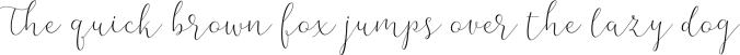 Bellaria Script Font Preview
