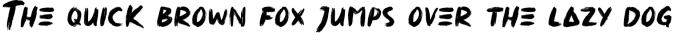 East Tiger Font Preview