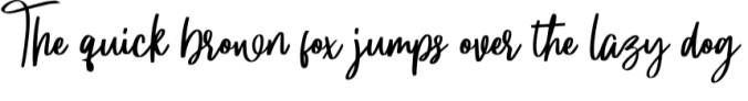 Gloryouss Font Preview