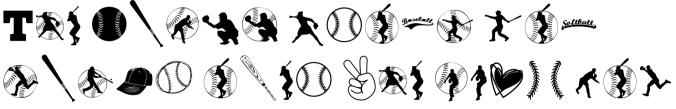 Baseball Font Preview