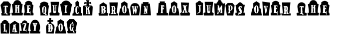 Tombstone Font Preview