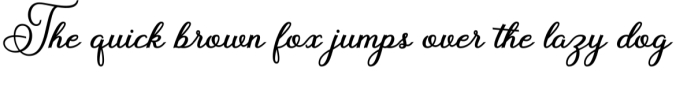 Floresta Script Font Preview