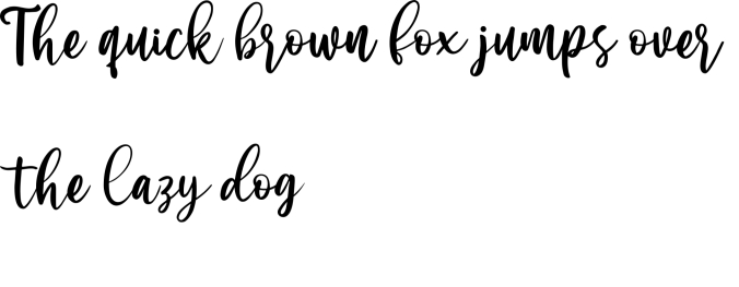 Sunday Spring Font Preview