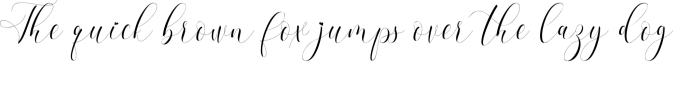Refillia Calligraphy Font Preview