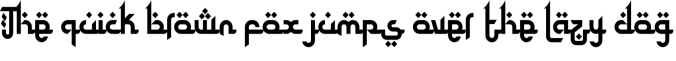 Kahfi Font Preview