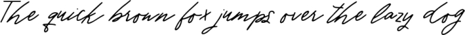 Warmth Font Preview