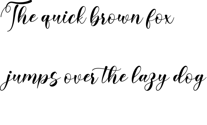 Barelyn Font Preview
