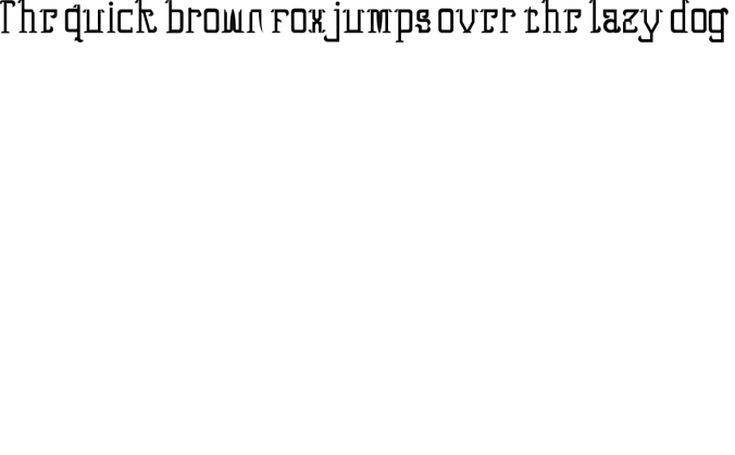 Eagle Brown 1 Font Preview