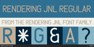 Rendering JNL Font Download