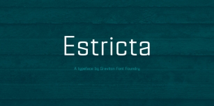 Estricta Font Download