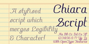 Chiara Script Font Download