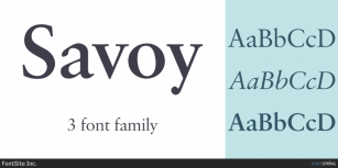 Savoy Font Download