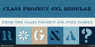 Class Project JNL Font Download