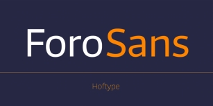 Foro Sans Font Download