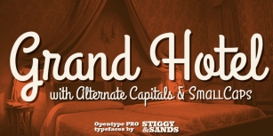 Grand Hotel Pro Font Download