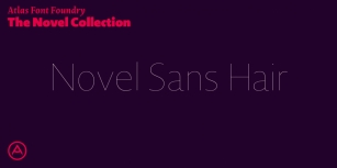Novel Sans Hair Font Download