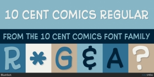 10 Cent Comics Font Download