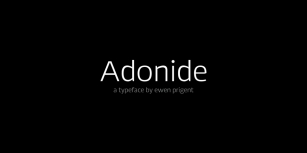 Adonide Font Download