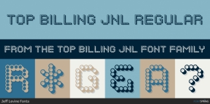 Top Billing JNL Font Download