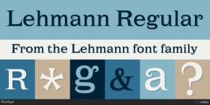 Lehmann Font Download