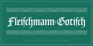 Fleischmann Gotisch Font Download