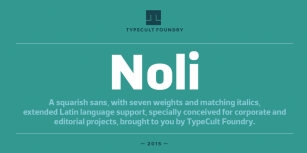 TCF Noli Font Download