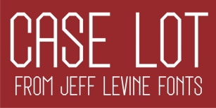 Case Lot JNL Font Download