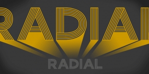 Radial Font Download