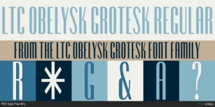 LTC Obelysk Grotesk Font Download