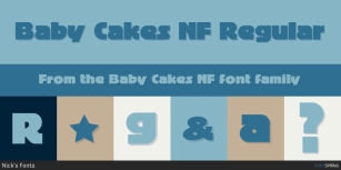 Baby Cakes NF Font Download