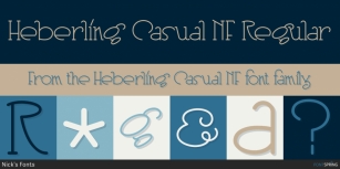 Heberling Casual NF Font Download