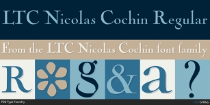 LTC Nicolas Cochin Font Download