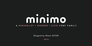 Minimo Font Download