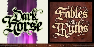 LHF Dark Horse Font Download