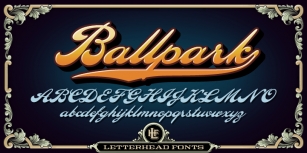 LHF Ballpark Script Font Download