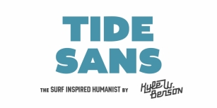 Tide Sans Font Download