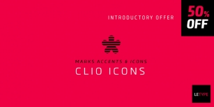 Clio Icons Font Download