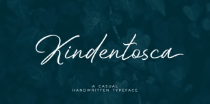 Kindentosca Font Download