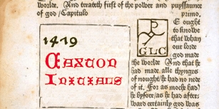 1479 Caxton Initials Font Download