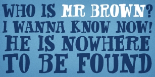 Mr Brown Font Download