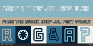 Snack Shop JNL Font Download