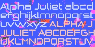 AlphaJuliet Font Download