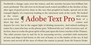 Adobe Text Pro Font Download