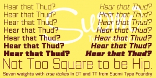 Thud Font Download