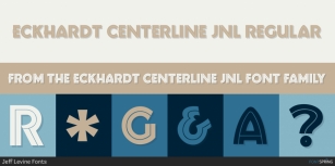 Eckhardt Centerline JNL Font Download