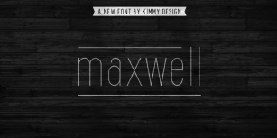 Maxwell Font Download