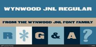 Wynwood JNL Font Download