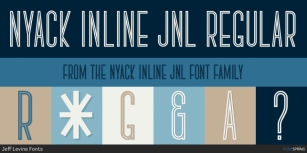 Nyack Inline JNL Font Download