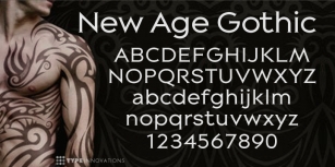 New Age Gothic Font Download