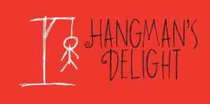 Hangman's Delight Font Download